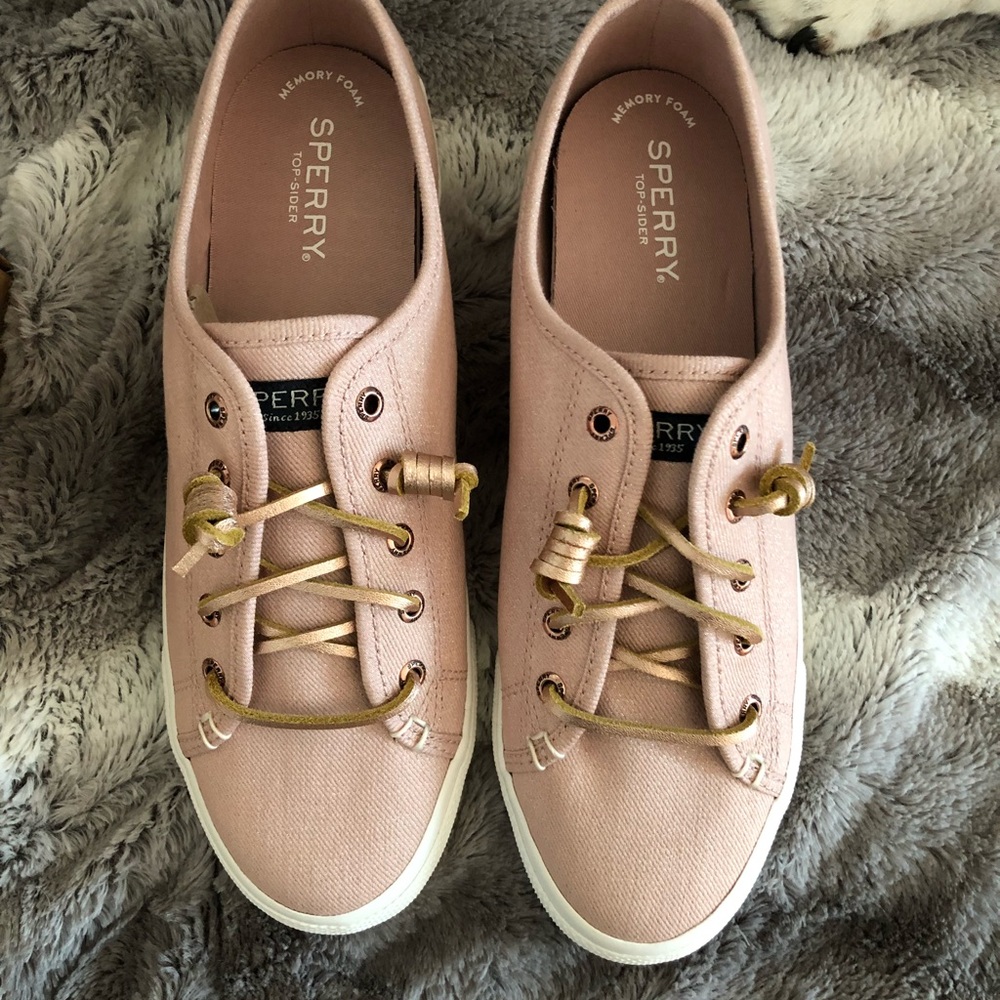 Sperry sparkle rose